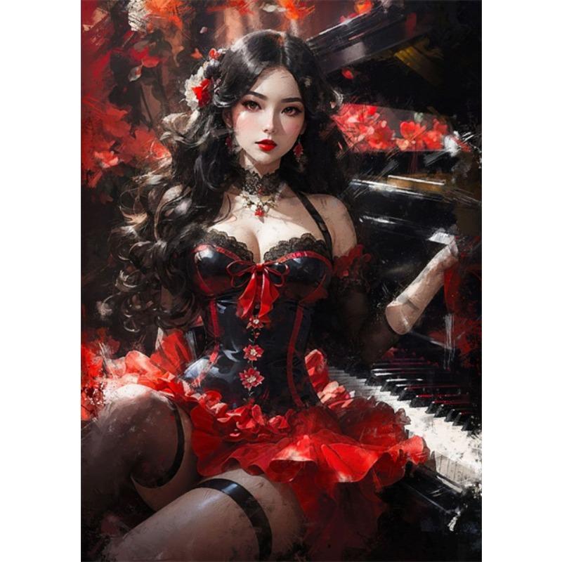 Anime Beauty Girl Canvas Posters Prints Fox Goddess Radiant Queen Beautiful Princess Posters Canvas Prints Pictures Home Decor