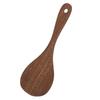 Kitchen Cooking Tool Shovel Wooden Spatula Fried Rice Turner Utensils (Round)