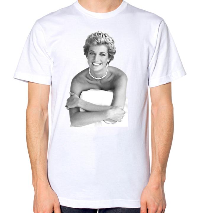 Princess Diana T-Shirt Men Women Unisex Top S разноцветный