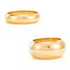 IngeSight.Z Punk Exaggerated Smooth Heavy Metal Chunky Bangle Women Hip Hop Gold Color Round Arm Bracelet Steampunk Jewelry 2026