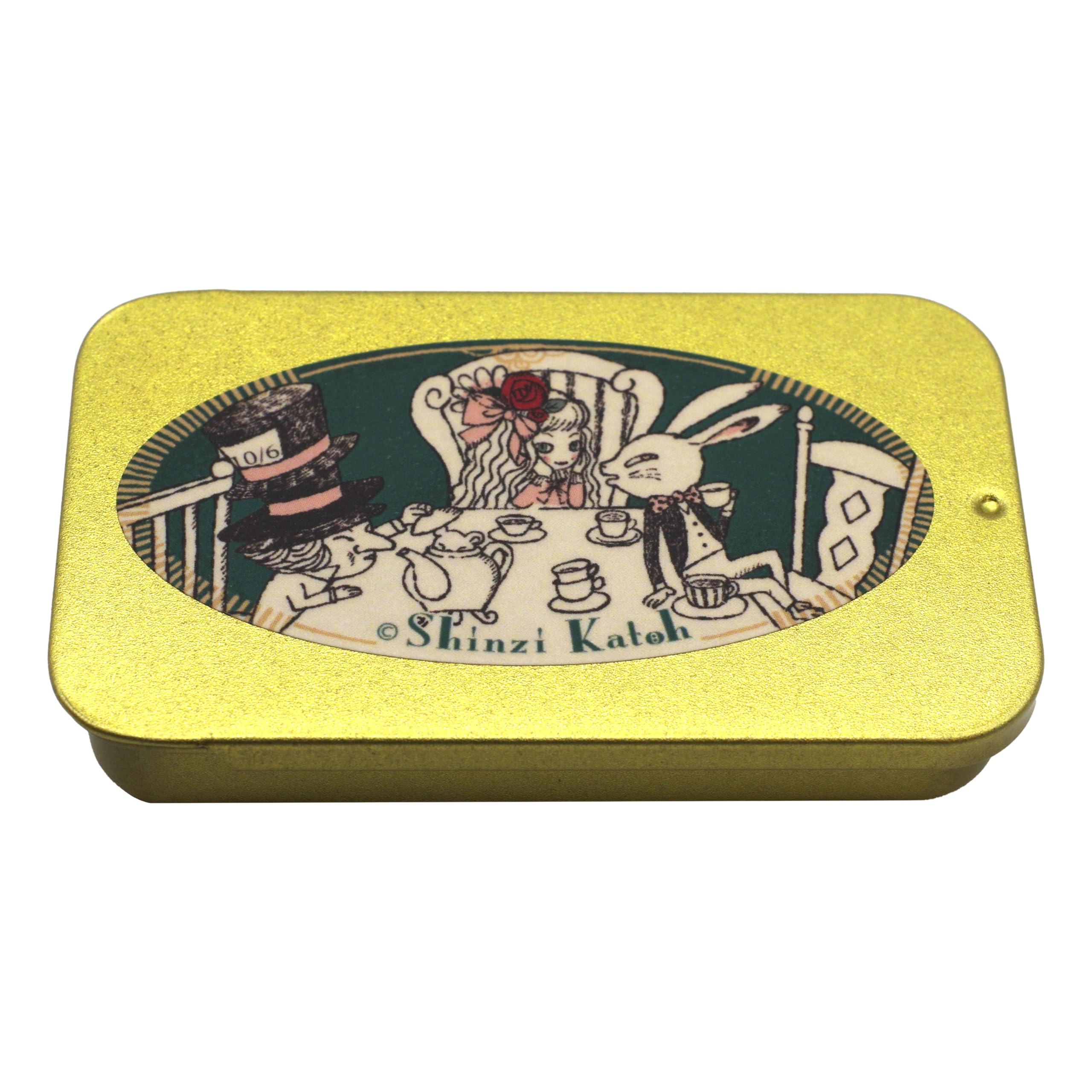 

Сделано в Японии Хлопья Алиса в Чае Шинзи 10 30 Наклеек Наклейки Seal-do, Страна Чудес, Вечеринка, Като, Жесть, Дизайны, (ks-fc-10005)