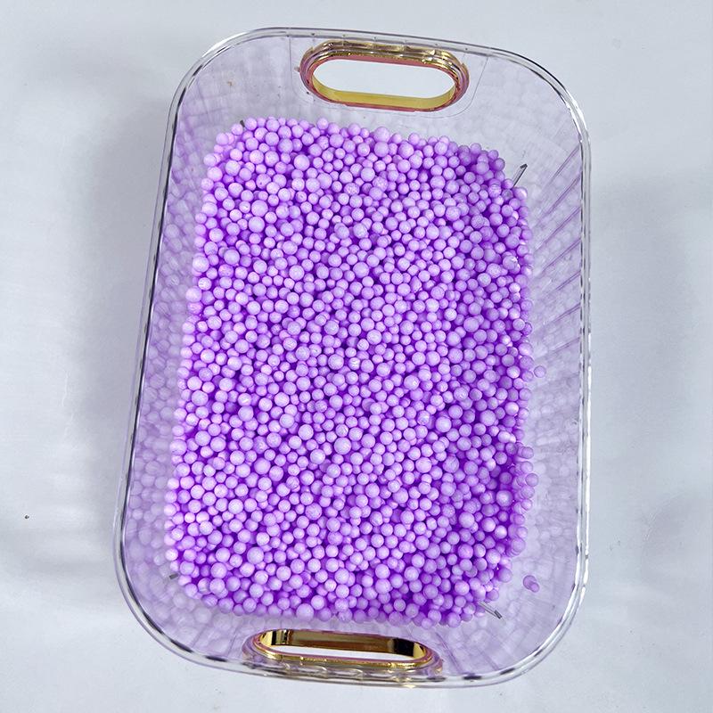 Stelline Cadenti Colorate in Gommapiuma per Macaron - Palline Decorative Rotonde Piccole