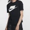 Nike Drop Shoulder Sleeve T Shirt Women's Black DB9828-010