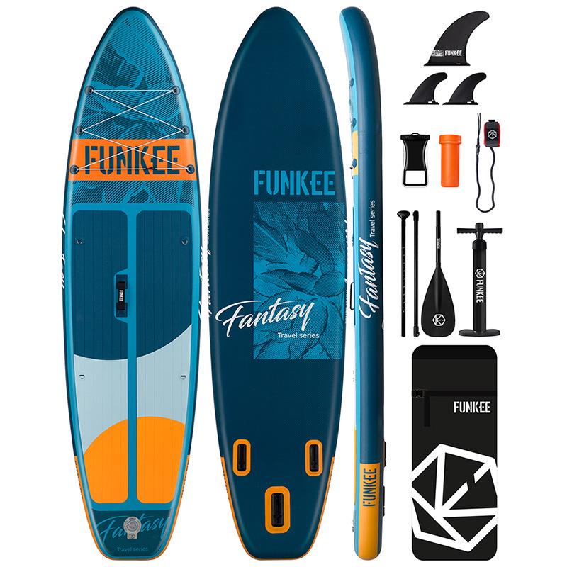 New SUP Inflatable Paddle Board for Surfing & Water Skiing