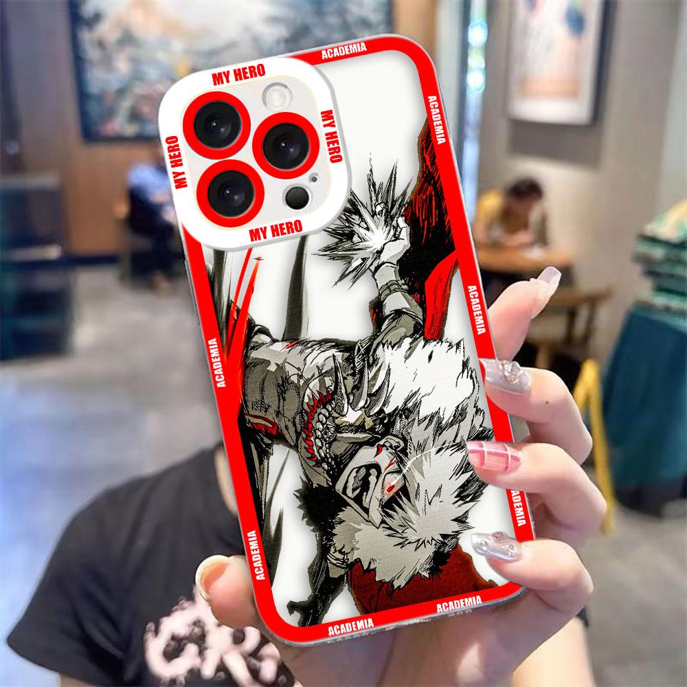 My Hero Academia Izuku Clear Phone Case For Infinix TECNO POVA 2 4 3 5 SMART 6 7 8 NOTE 10 11 12 30 30I 40 50 CAMON 19 20 Cover
