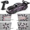 Half-Scale High-Speed Rechargeable RC Drift Car: 4WD, Electric Lights, Realistic Model Toy for Kids