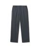 THEKNITCOMPANY [Saint Year] Modernized Semi-Wide Slacks [Charcoal]