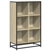 VidaXL Bibliothèque chêne sonoma 65,5x33x107,5 cm bois d'ingénierie, bibliothèque, séparateur de pièce, séparateur, armoire 849160
