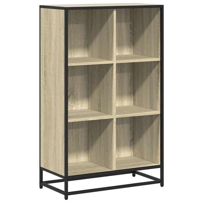 VidaXL Bibliothèque chêne sonoma 65,5x33x107,5 cm bois d'ingénierie, bibliothèque, séparateur de pièce, séparateur, armoire 849160