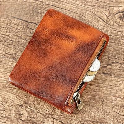 Retro and Simple Storage Bag Versatile Coin Purse Men's and Women's Hand-held Mini Card Bag