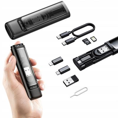 Travel Set Of Adapters And Cables For Phone And Computer With Case 9In1 Mcdodo
