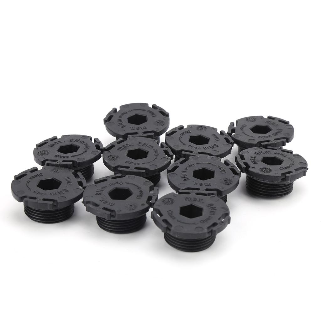 10pcs Engine Oil Drain Plug ABS 11137605018 Fit for 1 series F20 07 2010‑02 2015