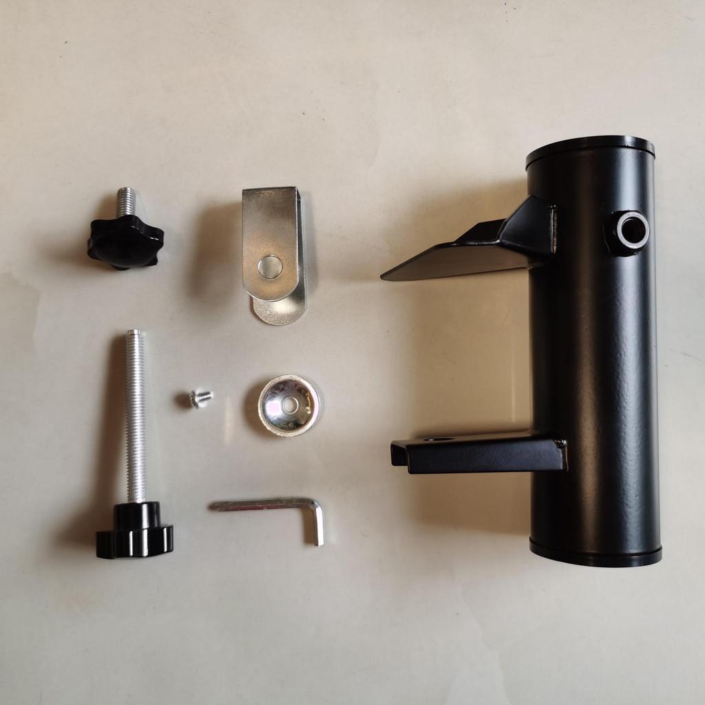 Outdoor Umbrella Clip Base for Balcony, Table, Bench, and Beach – Fits Round Steel Pipes