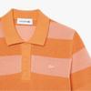 Lacoste Women's Summer Stripe Short-Sleeve Polo Sweater AF9847-56G4IM