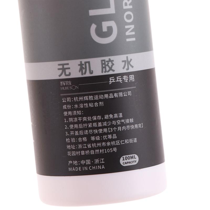 100Ml Table Tennis Racket Soleplate Inorganic Glue Water-Soluble Pong Ball Glue Rubber Adhesive Soleplate Maintenance Fluid