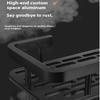 Bathroom Organizer Rack Punch-free Wall Mounted Triangle Storage Rack Corner Shelf Wall Soap Holder