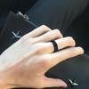 Rotera Roterande Ångest Fidget ringar Titan Rostfritt stål Kedja Spinner Finger Ring För män Blå Guld Färg Svart Punk Rock
