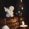Resin Angel Garden Figurine Statue Fairy Angel Sculpture Home Decoration