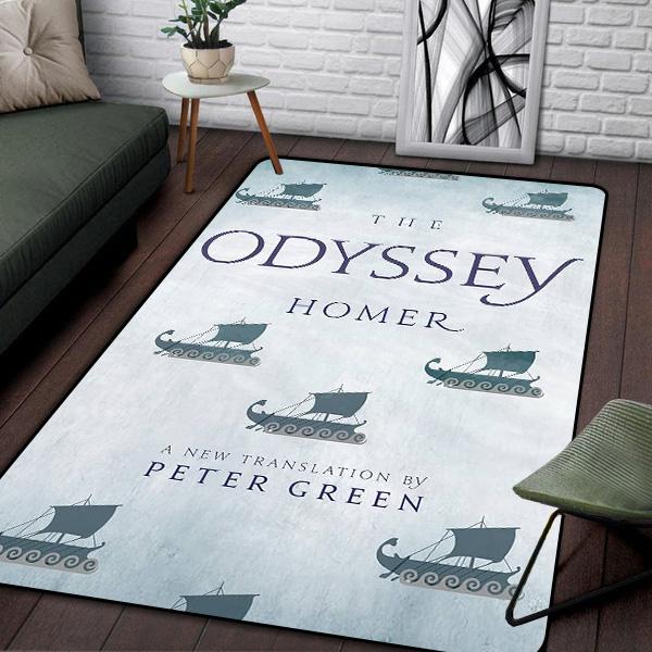 Ancient Greek Homeric Mythology THE ODYSSEY Printed Carpet Living Room Sofa Bedroom Bedside Mat Bathroom Absorbent rugs