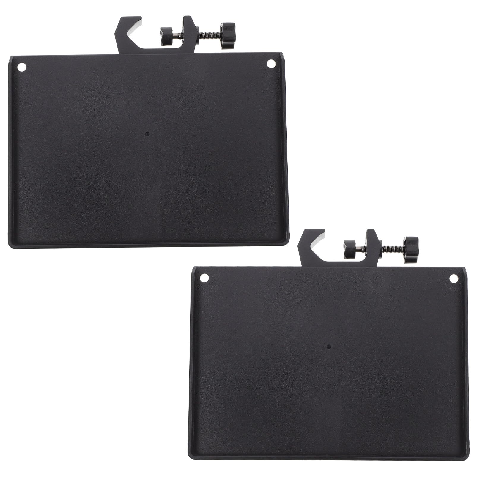 SEWACC Microphone Stand On Tray Mount 2-Piece Set Music Score Item Holder Frameworks Accessory