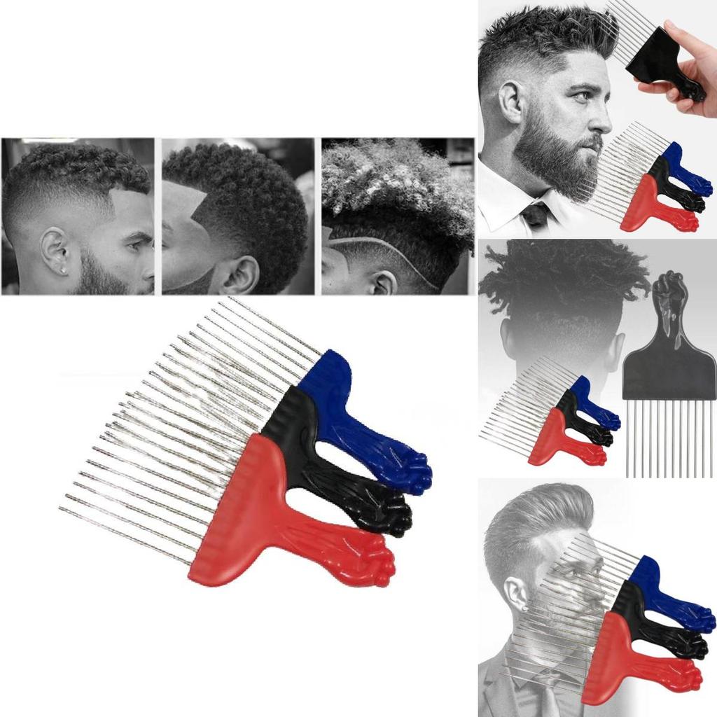 Premium Stainless Steel Hair Comb For Effortless Styling And Detangling With Precision