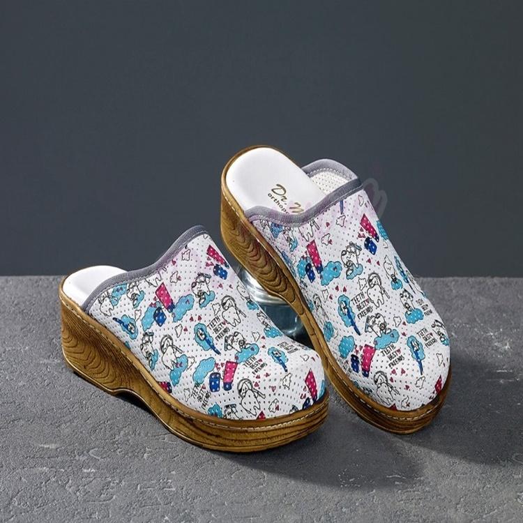 

Ортопедические женские медицинские сабо — противоскользящие, удобные 35