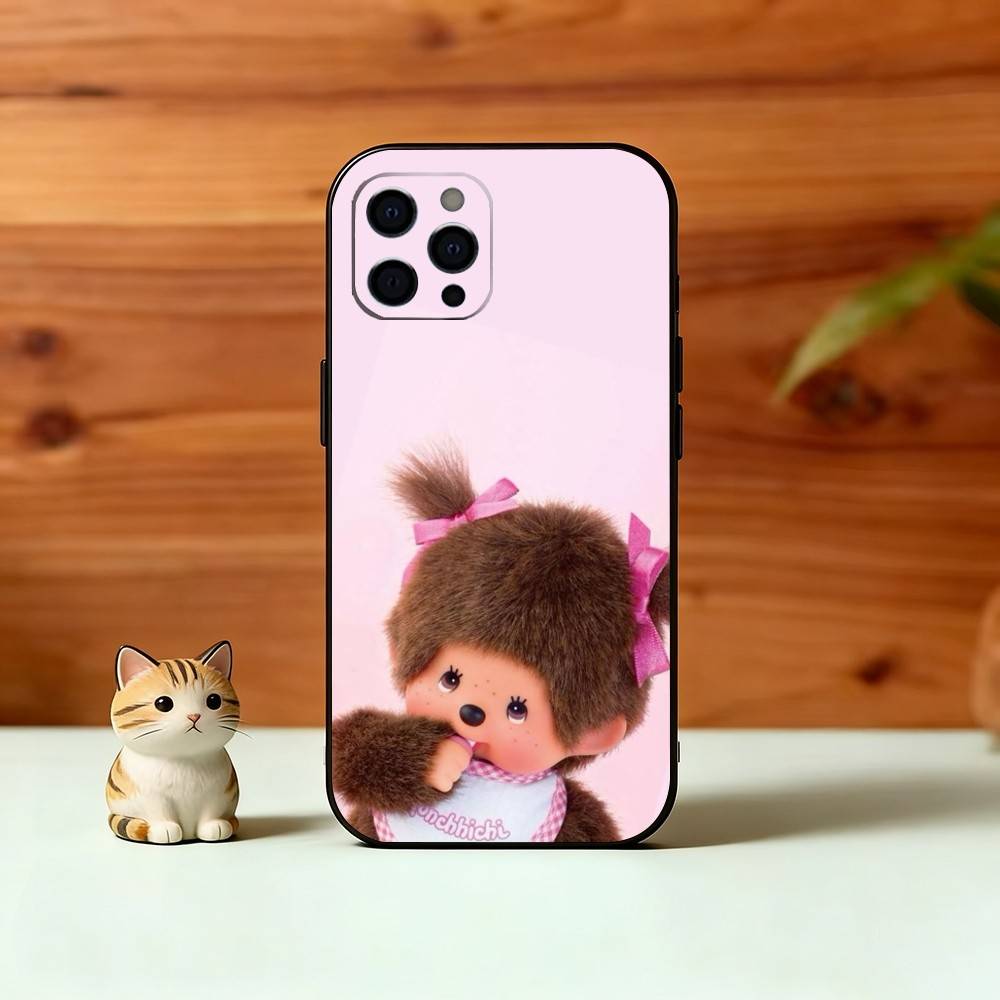 

C-Cute M-monchhichis-s Phone Case Silicone Soft For IPhone 17 16 15 14 13 12 11 X XR Plus Pro Max Plus iPhone13PRO