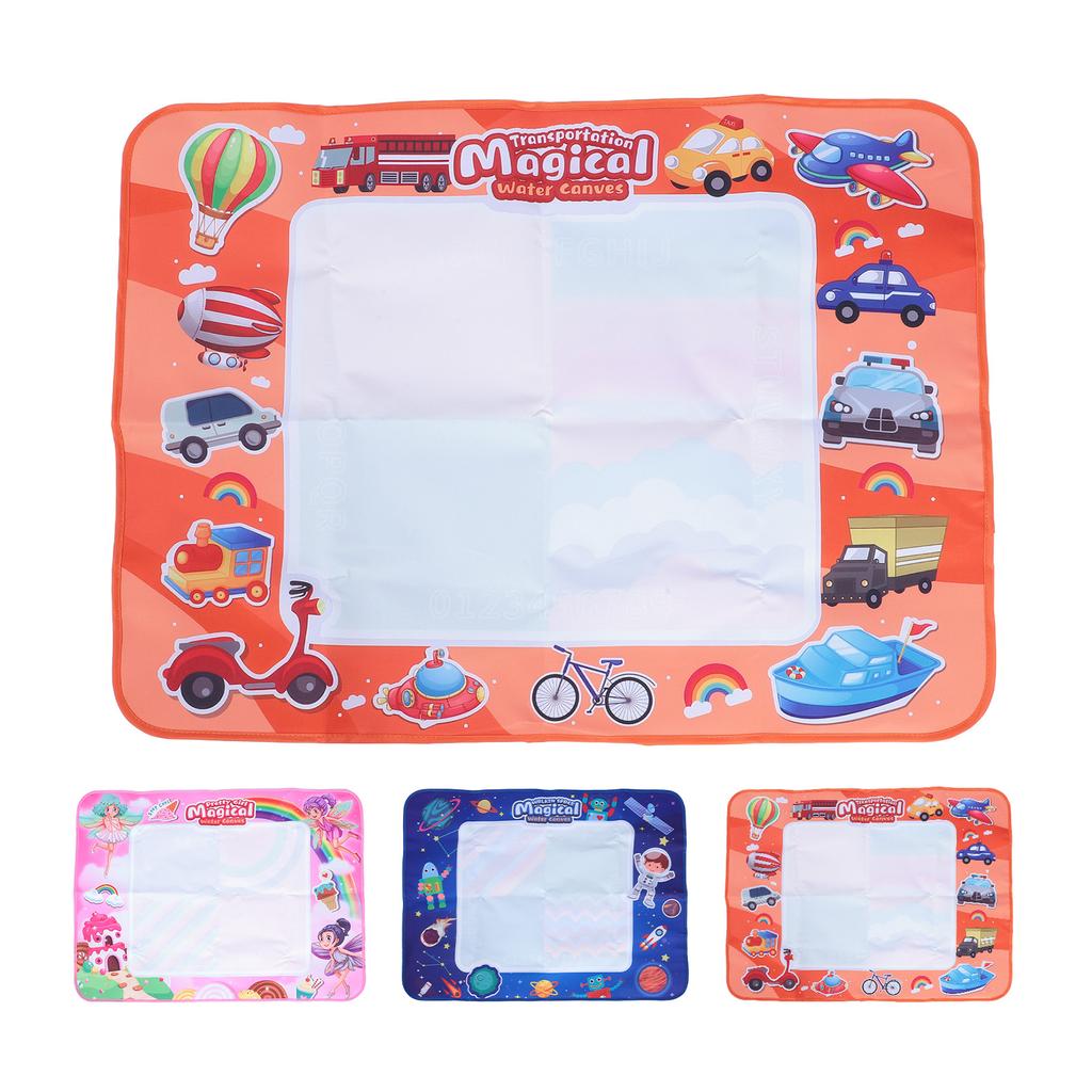 Barn Tidlig Læring Vannlerret Stort Gjenbrukbart Vaskbart Barn Vann Doodlekart for Hjem Utendørs