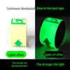 Glow-in-the-Dark Decorative Tape Strip for DIY and Stage Use