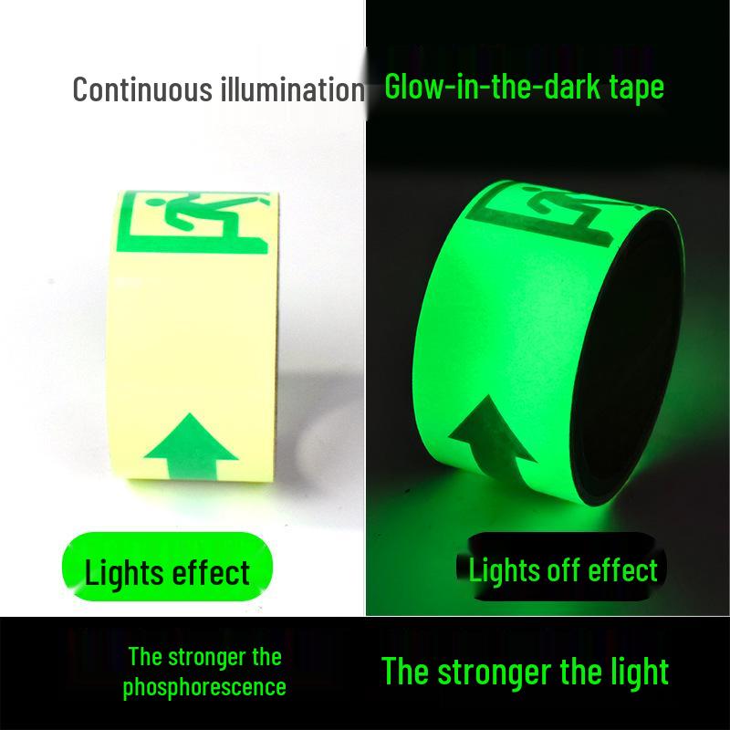 Glow-in-the-Dark Decorative Tape Strip for DIY and Stage Use