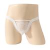 Floral Lace Sissy Pouch Panties Men Hollow Butt  Jockstrap Thong G-String Crossdresser See Through Lingerie U Convex Underpant