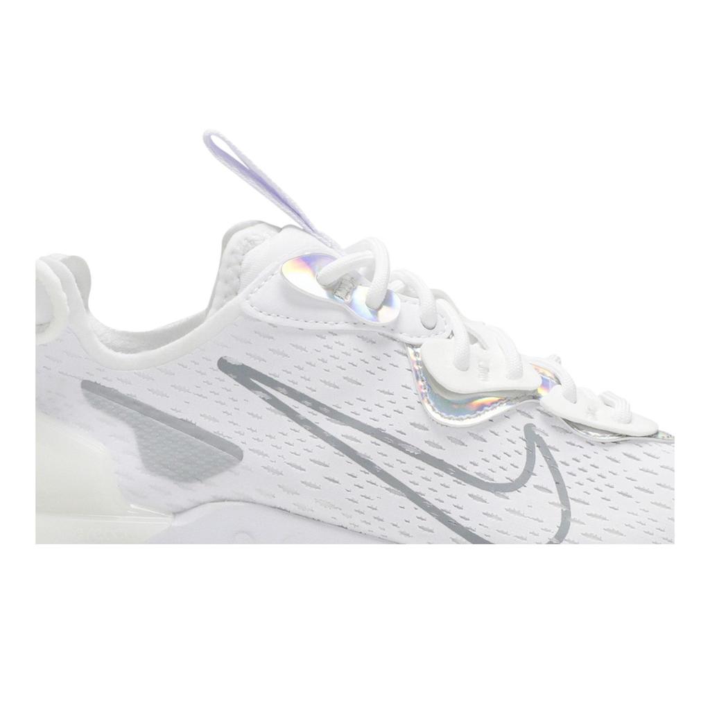 Nike Womens React Vision 'White Iridescent' (women's sizes) White / Particle Grey / White Running Shoes CW0730 100