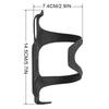 Bike Water Bottle Cage Bicycle Bottle Holder Full Carbon Fiber Bike Water Bottle Bracket Lightweight for Diameter 72-75mm Bottle