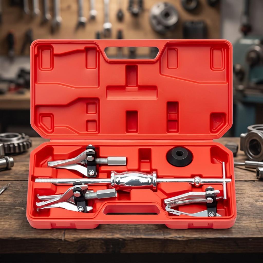 Three-Jaw Slide Hammer Puller Heavy-Duty Tool Multi-Purpose for Mechanics
