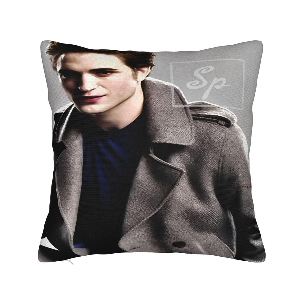 Edward Cullen Homage Twilight Printing Pillowcases Cushion Cover Throw Pillow Cover Y2K Home Decorations Square Multi-Size