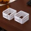2PCS Adjustable Retractable Fridge Storage Box Hanging Fridge Storage Container  for Home
