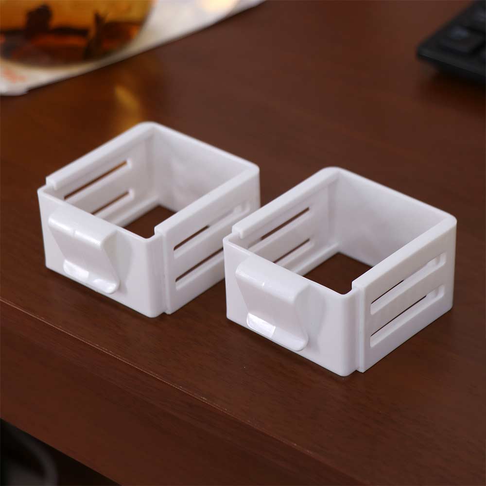 2PCS Adjustable Retractable Fridge Storage Box Hanging Fridge Storage Container  for Home