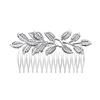 Promotion Personalized Hair Comb, Fashion Leaf Hair Comb Single Pearl Hairpin Hair Accessories