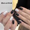 Nail Salon Exclusive: 2025 Classic Gel Polish Set in Popular Black & White Variations
