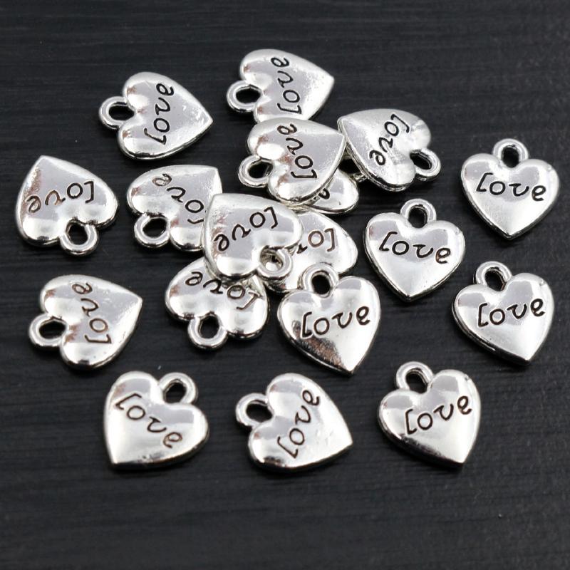 New Fashion Antique Silver Plated Bird Moon Heart Deer Chrams Metal Alloy Pendant DIY Charms DIY Jewelry Making Findings