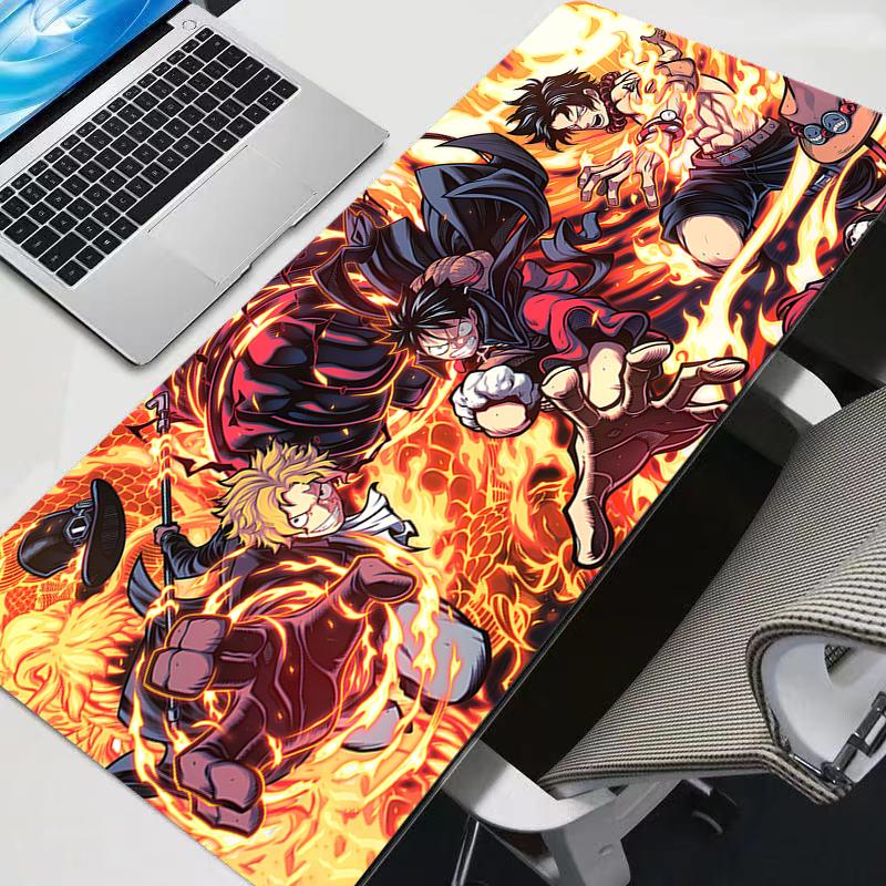 Anime Gaming Speed New Mouse Pads Big One Piece Nami Gamer Mouse Mat Keyboard Durable New Mousepad Computer Desk Mat