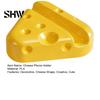 Novelty Cheese Shape Stand 3D Printed Phone Holder, Cute Desktop Stand, Compact Smartphone Portable Cell Holder Stable Dock for Home Office