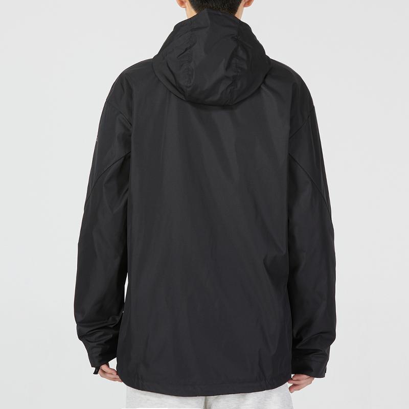 Adidas 3-In-1 Fleece Jacket With Hood And Windproof Layer Men Outerwear Black HR5245