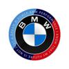 BMW 50th Anniversary Emblem & Sticker Set for Hood, Rear, & Steering Wheel