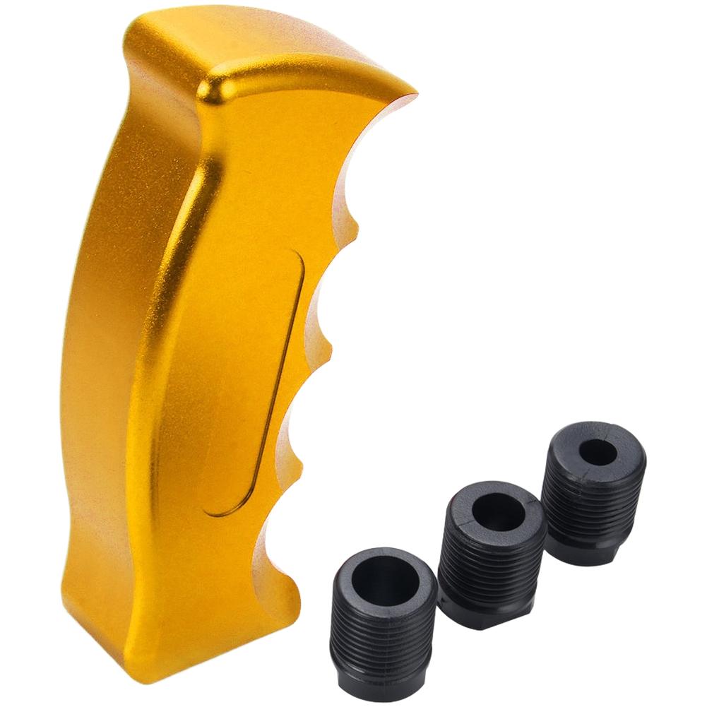 Car Gear Shift Knob Handle Replacement Aluminum Alloy for Manual Transmission Vehicles with Ergonomic Grip and Fit