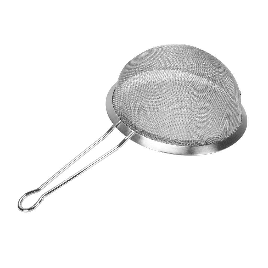 Large Mesh Strainer 316 Stainless Steel Colander Sieve Sifter with Sturdy Handle for Pasta Fruits Vegetables Easy To