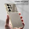 GKK AG Phantom Plating Frame Skin Feel Full Coverage Magnetic Phone Case