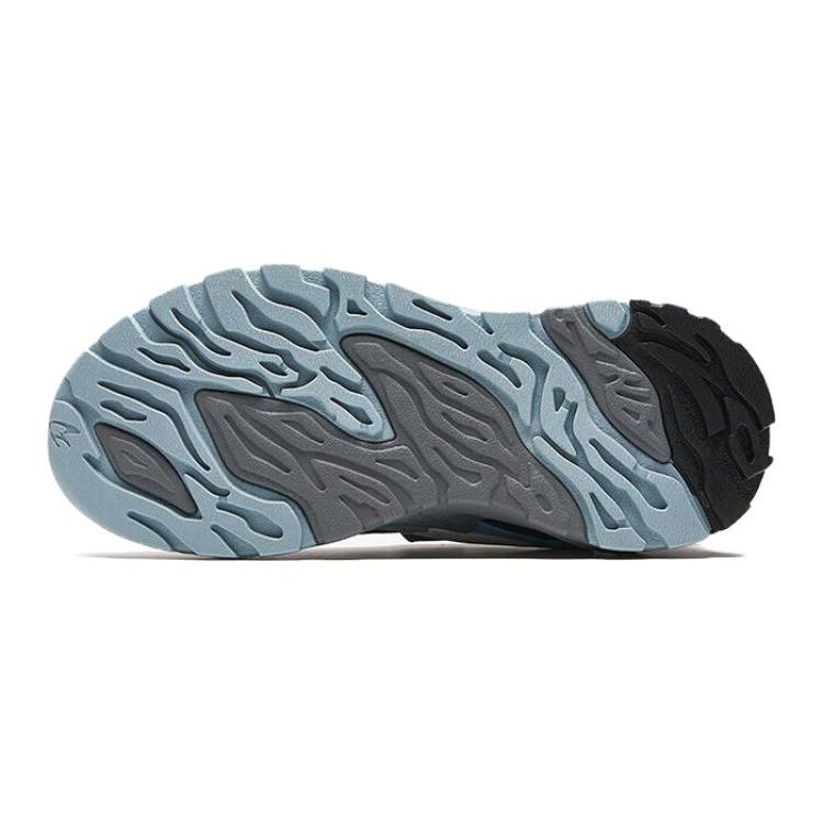 Anta Kids Velcro Non-Slip Warm Casual Shoes Kids Shoes Blue Gray 312346920-2