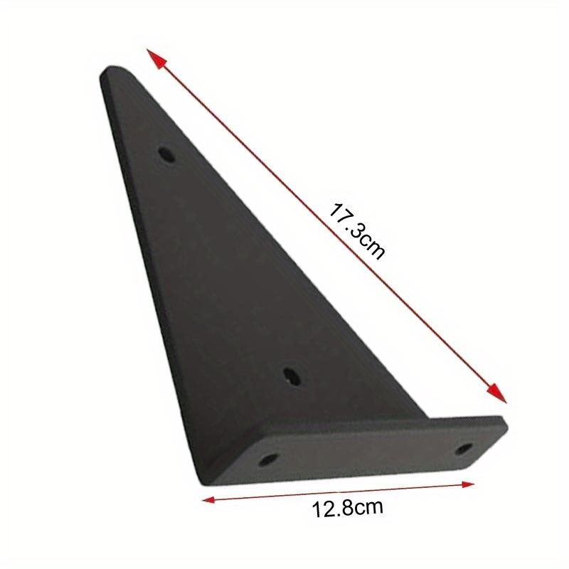 4pcs Shelf Bracket Shelf Supports Hidden Brackets for Floating Wood Shelves Concealed Blind