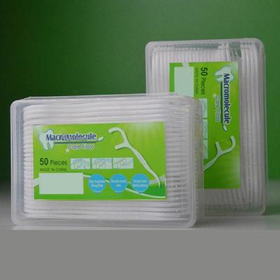 50pcs Dental Thread Interdental Brush Teeth Plastic Toothbrush High Polymer Wire Disposable